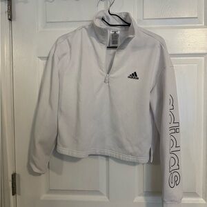 Adidas Women's Cropped Pullover Size Medium